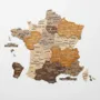 Other wall decoration - Wooden Map of France - Multicolor S Prime - ENJOY THE WOOD