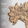 Other wall decoration - Wooden Map of Italy - Gold M Prime - ENJOY THE WOOD