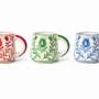 Mugs - Anaar Coffee Mugs - 3.5 X 3 Inches - CASA AMAROSA