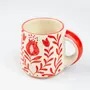 Mugs - Anaar Coffee Mugs - 3.5 X 3 Inches - CASA AMAROSA