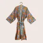 Apparel - LONI Orange kimono - JAMINI BY USHA BORA