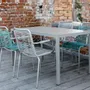 Lawn chairs - MYA - Aluminum outdoor chair with PVC covered armrests. - FIAM SRL