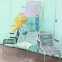Lawn chairs - MYA - Aluminum outdoor chair with PVC covered armrests. - FIAM SRL