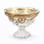 Bowls - decorated vases with gold - COMBI POLAND GLASS DECORATOR
