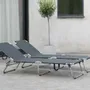 Lawn armchairs - Amigo Sun Lounger – Comfort Meets Practicality - FIAM SRL