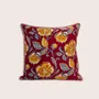 Fabric cushions - LONI Red Cushion Cover - JAMINI BY USHA BORA