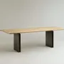 Tables for hotels - Passerella | Dining Table in Bricola Oak and Iron - DE ZOTTI & DE BRICOLA