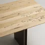 Tables for hotels - Passerella | Dining Table in Bricola Oak and Iron - DE ZOTTI & DE BRICOLA