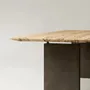 Tables for hotels - Passerella | Dining Table in Bricola Oak and Iron - DE ZOTTI & DE BRICOLA