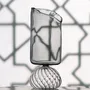 Crystal ware - Charcoal Vase - ASMA'S CRAFTS