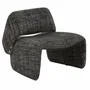 Armchairs - ROMA Mottled Grey Armchair - EMPREINTE DU TEMPS
