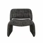 Armchairs - ROMA Mottled Grey Armchair - EMPREINTE DU TEMPS