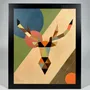 Paintings - Tableau Le Cerf Abstrait - EBÉNISTERIE CONTEMPORAINE MIOSSEC