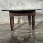 Coffee tables - Coffee table, antique round coffee table in Indonesian teak - OFFICE OBJETS