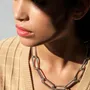 Decorative objects - CHAIN SHORT NECKLACE - LA MOLLLA® BIJOUX
