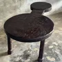 Tables basses - Grande coffee table, table basse tripode minimaliste en teck massif - OFFICE OBJETS