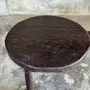 Tables basses - Grande coffee table, table basse tripode minimaliste en teck massif - OFFICE OBJETS