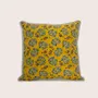 Fabric cushions - SARSO Yellow Cushion Cover - JAMINI BY USHA BORA
