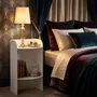 Night tables - BEDSIDE TABLE - LUNA NIGHTSTAND - DECO-GEM