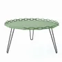 Tables de jardin - TABLE BASSE EN ACIER AURA - DECO-GEM