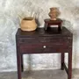 Commodes - Meuble de métier ancien indonésien en teck à deux tiroirs H80,5 - OFFICE OBJETS