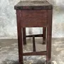 Commodes - Meuble de métier ancien indonésien en teck à deux tiroirs, entretoise - OFFICE OBJETS