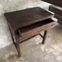 Commodes - Meuble de métier ancien indonésien en teck à deux tiroirs, entretoise - OFFICE OBJETS