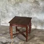 Tables basses - Coffee table, petite table basse indonésienne ancienne moderniste - OFFICE OBJETS