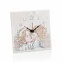 Design objects - Clock Miro-silver "Angels "with silver foil - OTTAVIANI