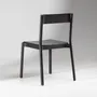 Chaises - Chaise UDINE noir - ITALCOLLECTIONS