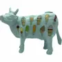 Objets design - Vache décorative la COWne Glacé : figurine gourmande et humour - VACHES ET COMPAGNIE
