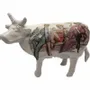Objets design - Vache décorative la COWmédienne - VACHES ET COMPAGNIE