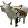 Objets design - Vache décorative la PiCOWlo Saxo - VACHES ET COMPAGNIE