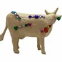 Design objects - Decorative cow La COWllier de la Reine - VACHES ET COMPAGNIE