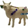Design objects - Decorative cow La COWllier de la Reine - VACHES ET COMPAGNIE