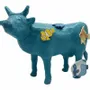 Objets design - Vache décorative la COWte Bleue - VACHES ET COMPAGNIE