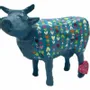 Objets design - Vache décorative la COWté Coeur - VACHES ET COMPAGNIE