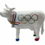 Objets design - Vache décorative La COWlympique - VACHES ET COMPAGNIE