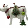Objets design - Vache décorative la DéCOW de Noël - VACHES ET COMPAGNIE