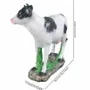 Objets design - Vache décorative noire et blanche en Résine - VACHES ET COMPAGNIE