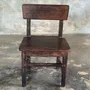 Chairs - Small antique Indonesian teak children's chair - OFFICE OBJETS