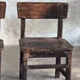 Chairs - Small antique Indonesian teak children's chair - OFFICE OBJETS
