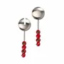 Kitchen utensils - Salad Server with Tomato and Lemon Handle, (Set of 2 ) - CASA AMAROSA