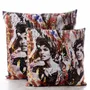Coussins textile - Housse de coussin décoratif Linda 60 x 60 - Design by Anne Mondy - ARTDECORIS