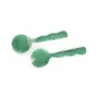 Ustensiles de cuisine - Serveur à salade en résine, vanille, 12,40 x 3,93 pouces - CASA AMAROSA