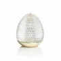 Design objects - Diamond cut acrylic lamp with ice gold base "Uovo" - OTTAVIANI