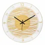 Objets design - Horloge murale miro-argent « La mer de la vie » - OTTAVIANI