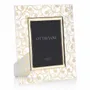 Design objects - Photoframe Miro-silver in crystal with gold leaf "Curls" - OTTAVIANI