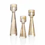 Objets design - Bougeoir en cristal coloré - OTTAVIANI