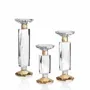 Objets design - Bougeoir en cristal coloré - OTTAVIANI